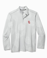 Collegiate Delray Frond Half-Zip IslandZone Sweatshirt - USC