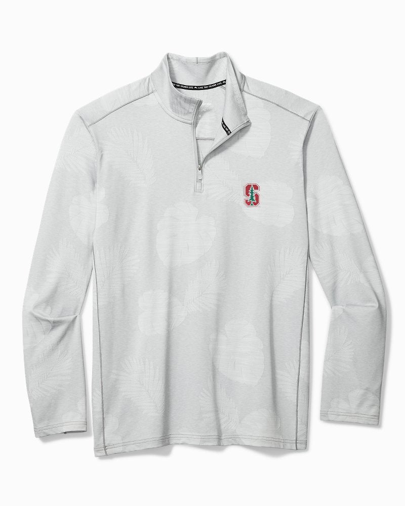 Collegiate Delray Frond Half-Zip IslandZone Sweatshirt - Stanford