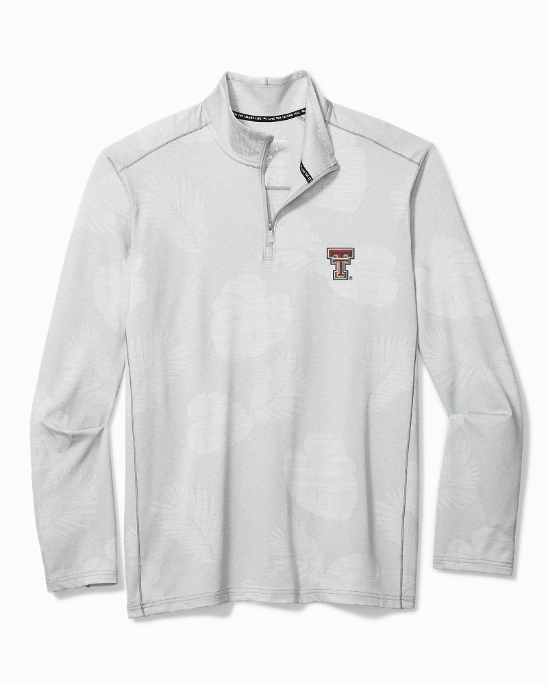 Collegiate Delray Frond Half-Zip IslandZone Sweatshirt - texas_tech