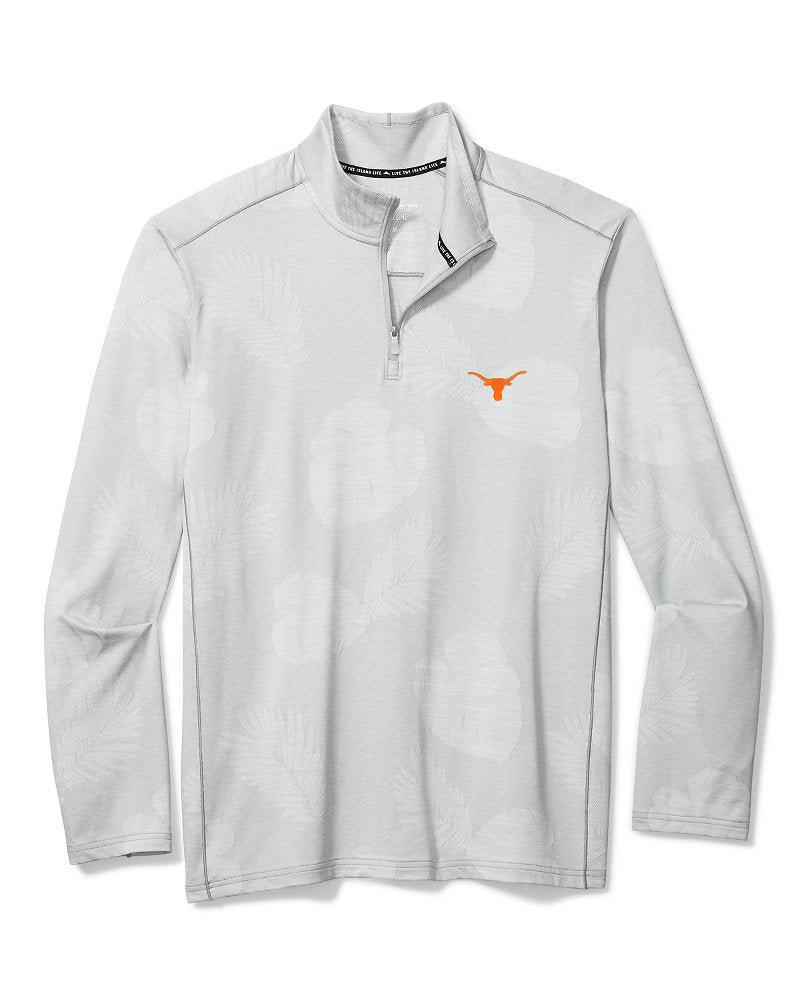 Collegiate Delray Frond Half-Zip IslandZone Sweatshirt - Texas