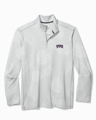 Collegiate Delray Frond Half-Zip IslandZone Sweatshirt - TCU