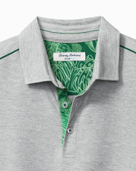 Tailgater 5 O'Clock IslandZone® Polo - Viridian Pine