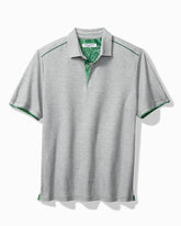 Tailgater 5 O'Clock IslandZone® Polo - Viridian Pine