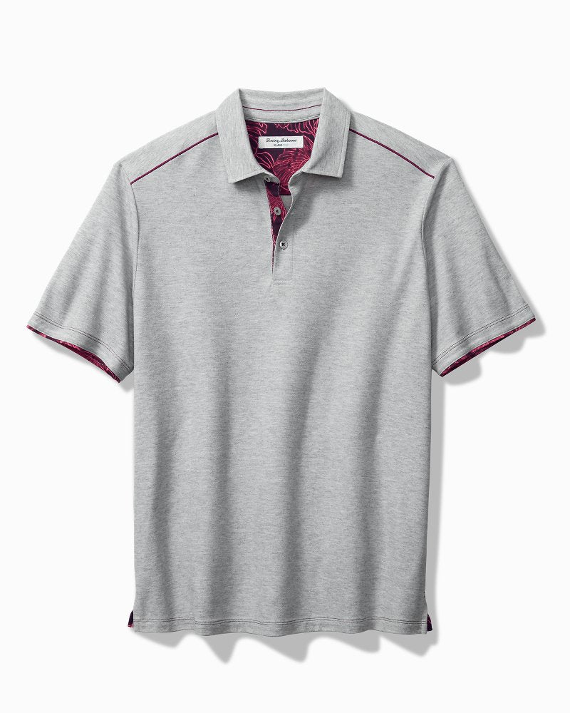 Tailgater 5 O'Clock IslandZone® Polo - Maroon Berry