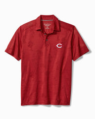 MLB Palm Coast Palmera IslandZone Polo - cincinnati_reds