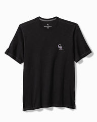 MLB Bali Beach Short-Sleeve Crew Shirt - colorado_rockies