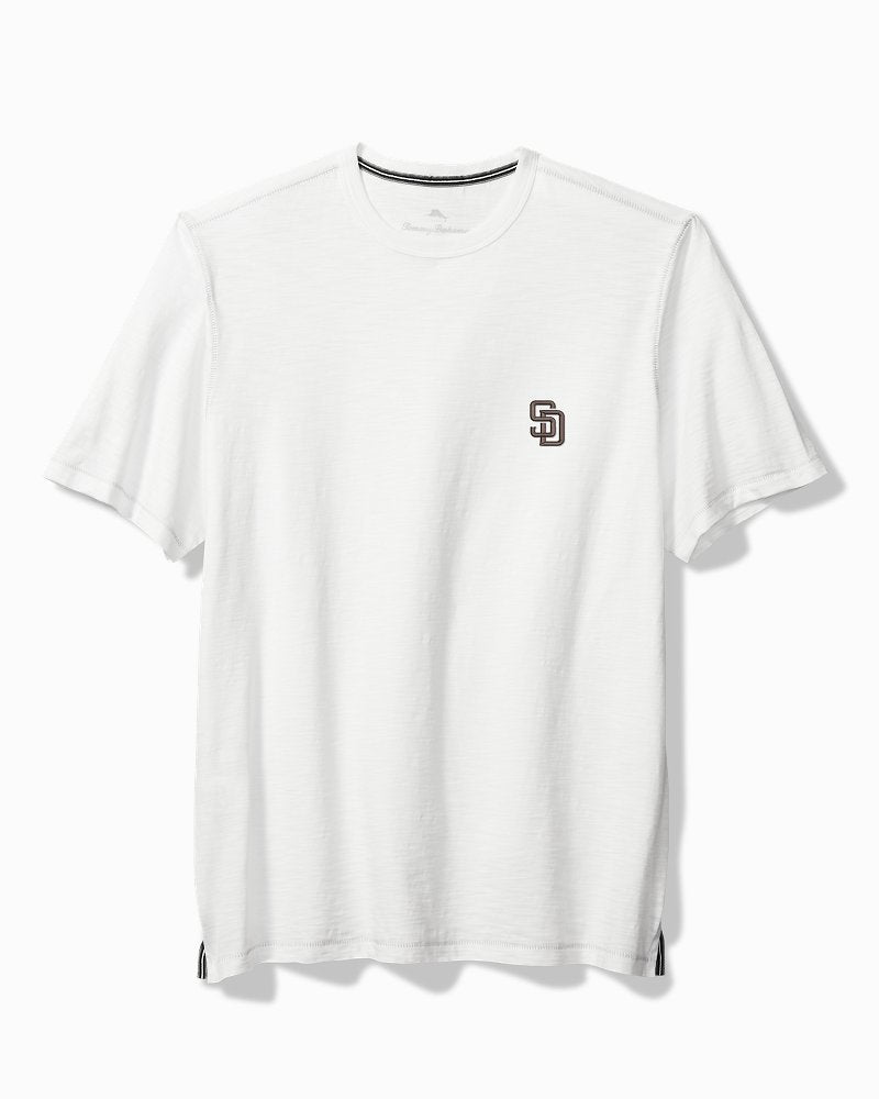 MLB Bali Beach Short-Sleeve Crew Shirt - san_diego_padres