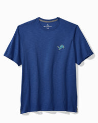 NFL Bali Beach Crew T-Shirt - detroit_lions
