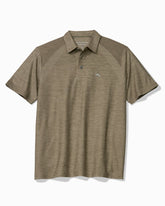 Palm Coast Pro IslandZone Polo - Brindle Taupe