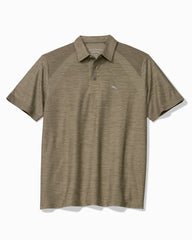 Palm Coast Pro IslandZone Polo - Brindle Taupe