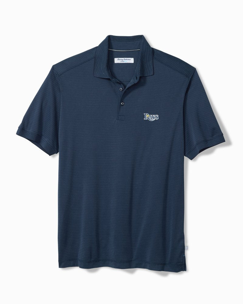 MLB Bay Stripe IslandZone Polo - tampa_bay_rays