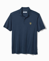 MLB Bay Stripe IslandZone Polo - milwaukee_brewers