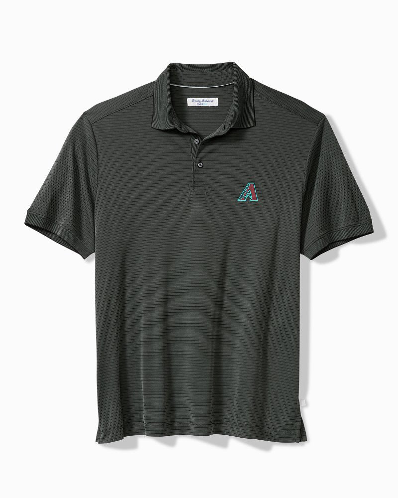 MLB Bay Stripe IslandZone Polo - arizona_diamondbacks