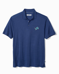 NFL Bay Stripe IslandZone Polo - detroit_lions
