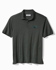 NFL Bay Stripe IslandZone Polo - carolina_panthers