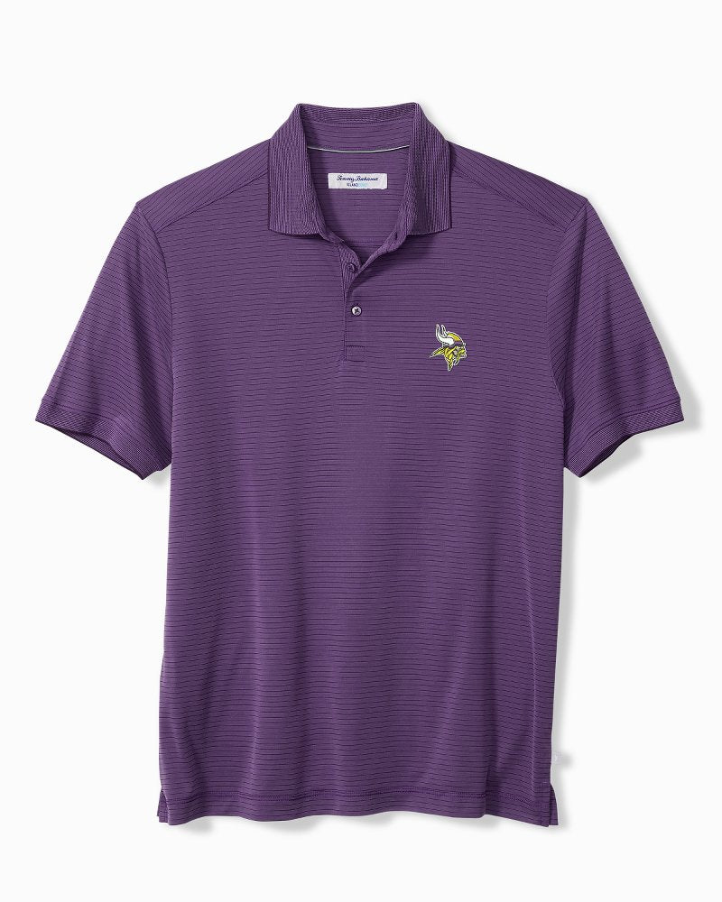 NFL Bay Stripe IslandZone Polo - minnesota_vikings
