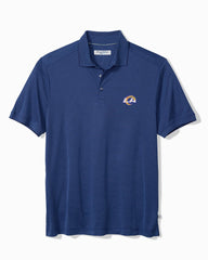 NFL Bay Stripe IslandZone Polo - los_angeles_rams