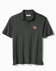 NFL Bay Stripe IslandZone Polo - cleveland_browns