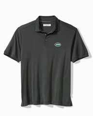 NFL Bay Stripe IslandZone Polo - ny_jets