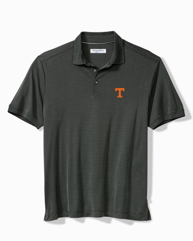 Collegiate Bay Stripe IslandZone Polo - Tennessee