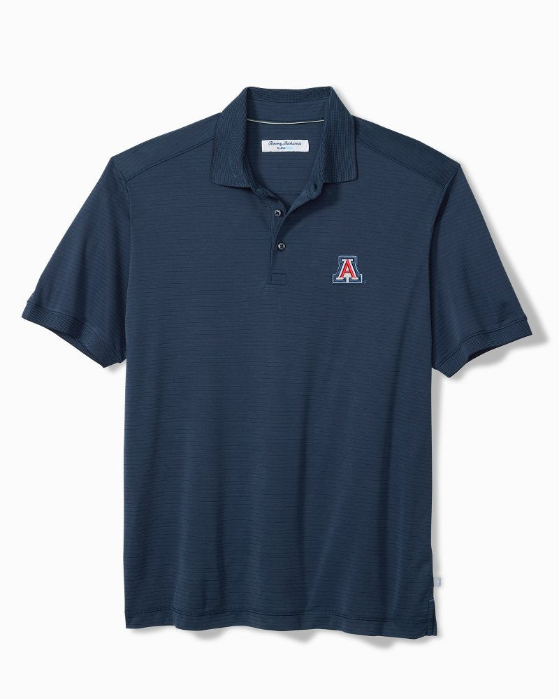 Collegiate Bay Stripe IslandZone Polo - arizona