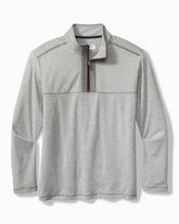 High Score Half-Zip IslandZone Sweatshirt - Maroon Berry