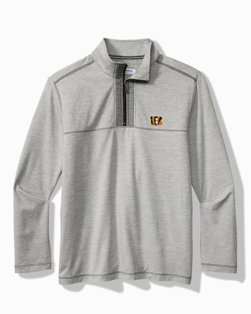NFL High Score Half-Zip IslandZone Sweatshirt - cincinnati_bengals