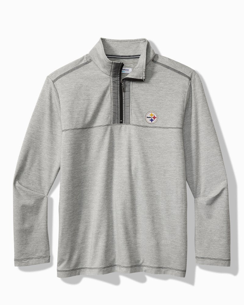NFL High Score Half-Zip IslandZone Sweatshirt - pittsburgh_steelers
