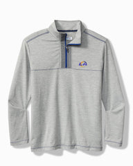 NFL High Score Half-Zip IslandZone Sweatshirt - los_angeles_rams