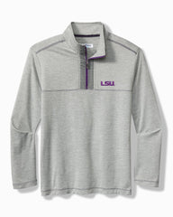 Collegiate High Score Half-Zip IslandZone Sweatshirt - LSU