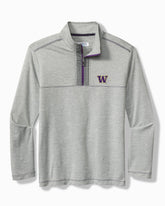 Collegiate High Score Half-Zip IslandZone Sweatshirt - washington