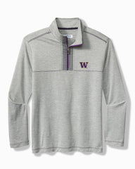 Collegiate High Score Half-Zip IslandZone Sweatshirt - washington