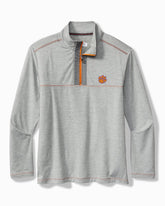 Collegiate High Score Half-Zip IslandZone Sweatshirt - Clemson