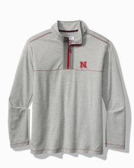 Collegiate High Score Half-Zip IslandZone Sweatshirt - nebraska