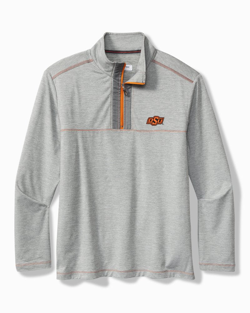 Collegiate High Score Half-Zip IslandZone Sweatshirt - oklahoma_state
