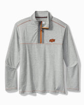 Collegiate High Score Half-Zip IslandZone Sweatshirt - oklahoma_state