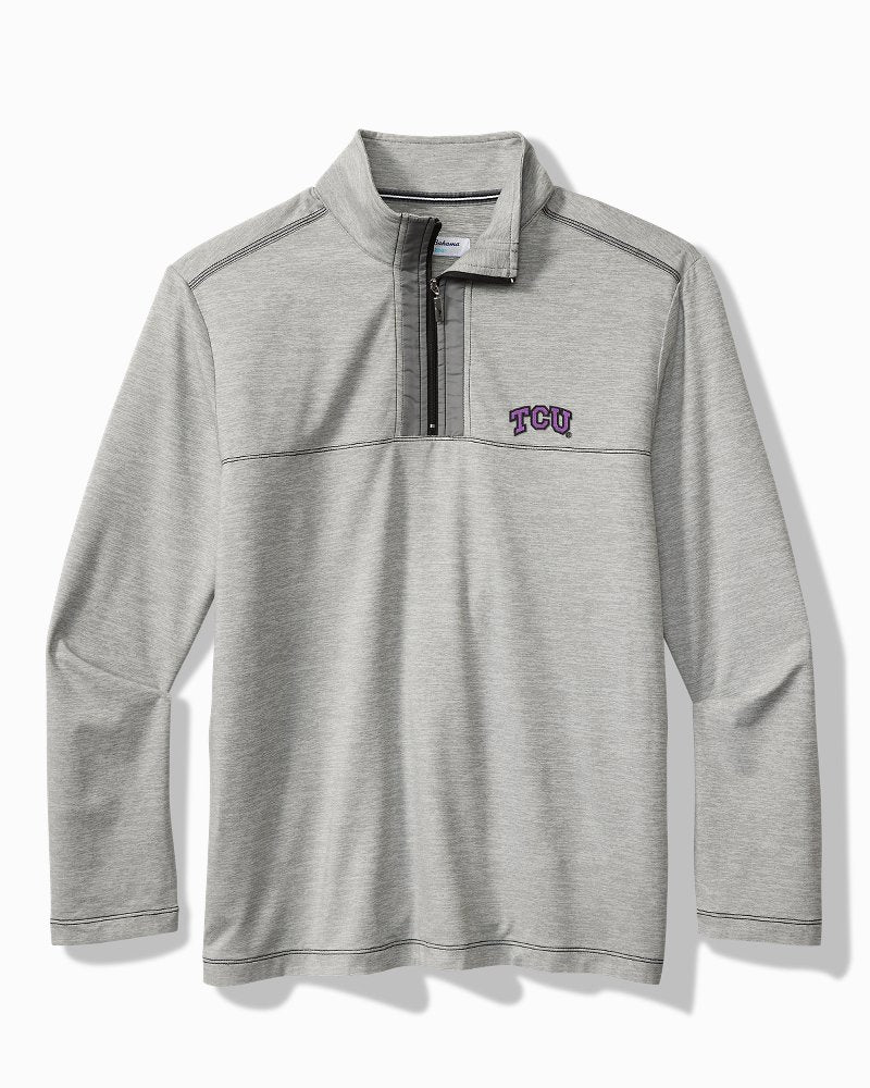 Collegiate High Score Half-Zip IslandZone Sweatshirt - TCU