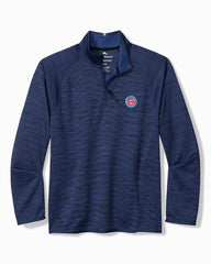 MLB Palm Pro Half-Zip IslandZone Sweatshirt - chicago_cubs