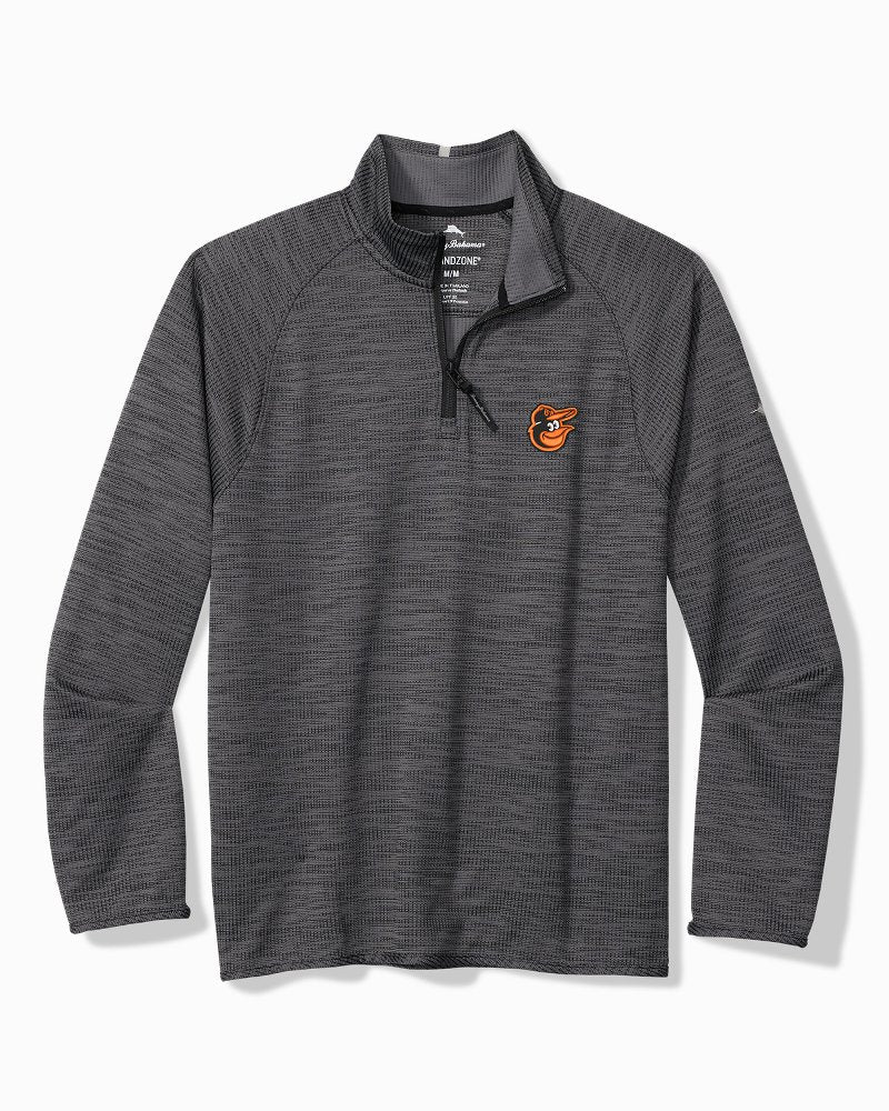 MLB Palm Pro Half-Zip IslandZone Sweatshirt - baltimore_orioles