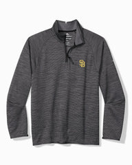 MLB Palm Pro Half-Zip IslandZone Sweatshirt - san_diego_padres