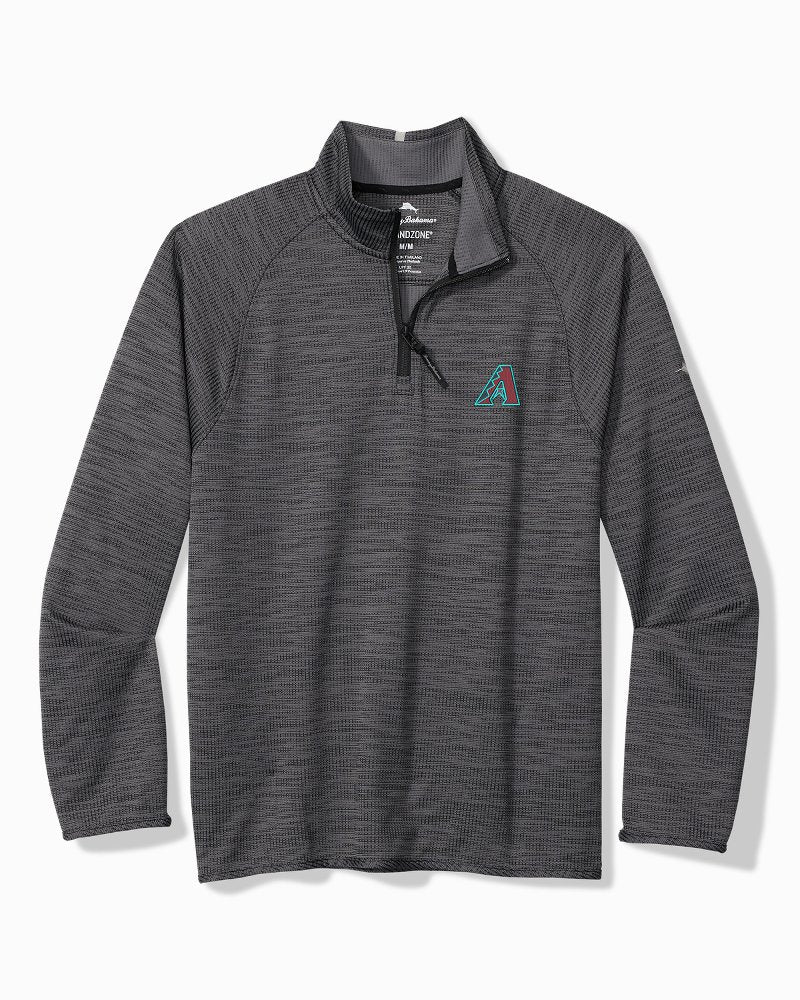 MLB Palm Pro Half-Zip IslandZone Sweatshirt - arizona_diamondbacks