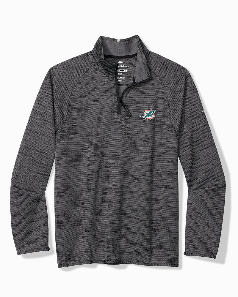 NFL Palm Pro Half-Zip IslandZone Sweatshirt - miami_dolphins