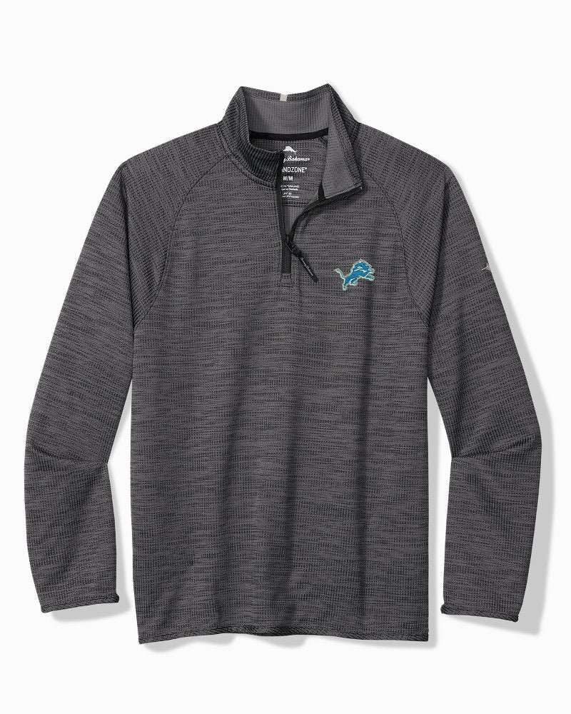 NFL Palm Pro Half-Zip IslandZone Sweatshirt - detroit_lions