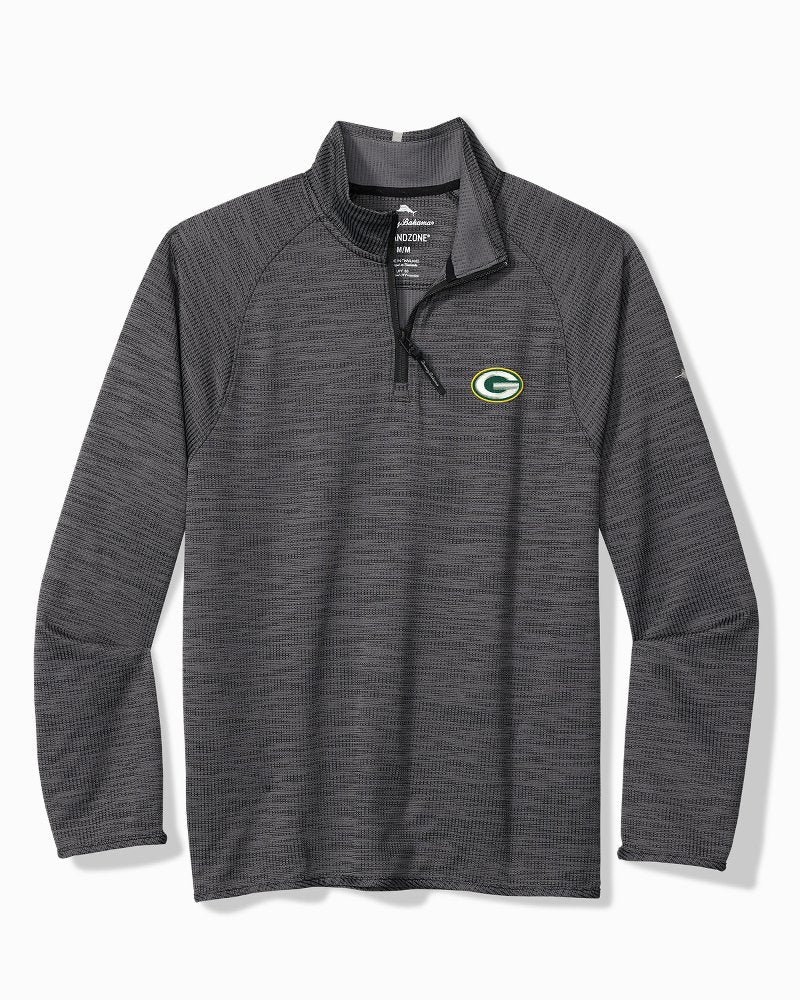 NFL Palm Pro Half-Zip IslandZone Sweatshirt - green_bay_packers