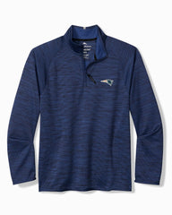 NFL Palm Pro Half-Zip IslandZone Sweatshirt - new_england_patriots