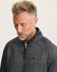 Palm Pro Half-Zip IslandZone Sweatshirt - Black