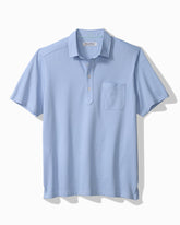San Lucio Stretch Knit Polo - Rip Tide