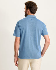 San Lucio Stretch Knit Polo - Eclipse