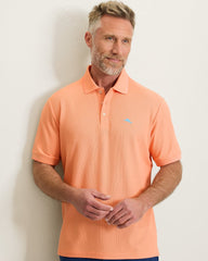 Emfielder Icon Polo - Peach Parrot