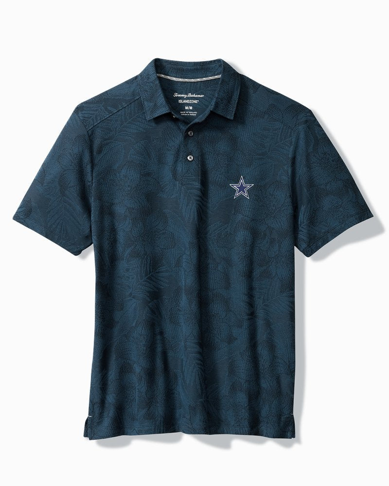 NFL Palm Fresco Hibiscus IslandZone Polo - dallas_cowboys